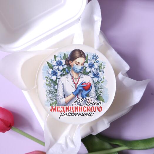 Бенто торт "С днем мед.работника!"