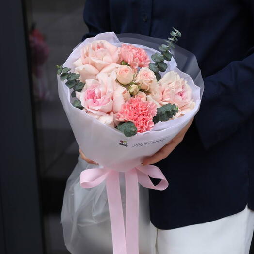 Милый евро-букетик "Радость"