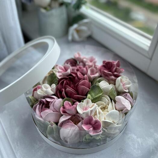 Зефирная композиция в коробке