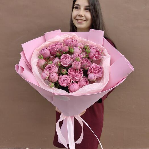 Rosa de peonía elegante