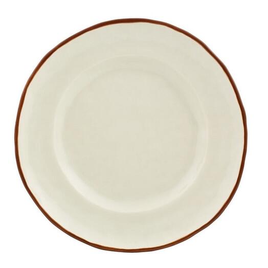 BORDALLO PINHEIRO ТАРЕЛКА ТРОПИЧЕСКИЕ ФРУКТЫ "КОКОС"КЕРАМИКА, ДИАМЕТР 20 СМ