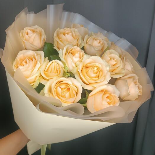 Персиковая нежная роза 💕