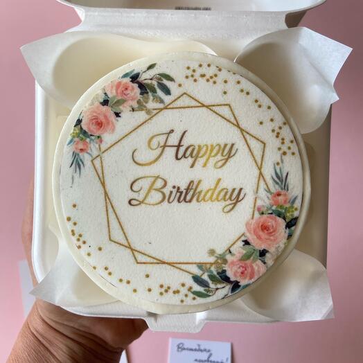 Бенто-торт « С днем рождения»для мамы /папы/друга/подруги/сестры/брата