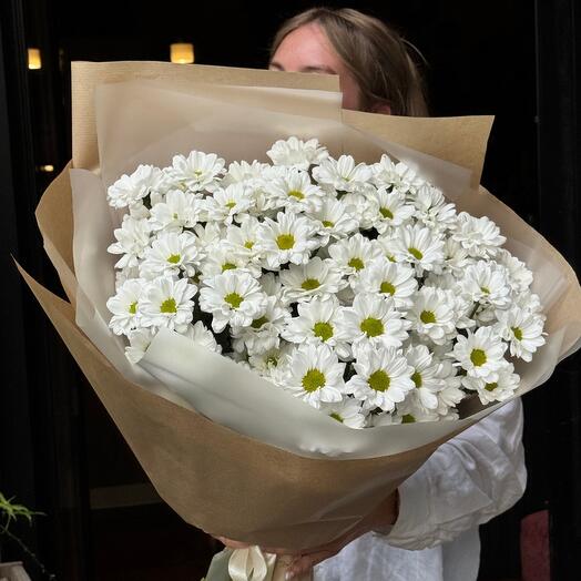 "Ромашковое облако" букет для самой незабываемой девушки🌼🌼🌼