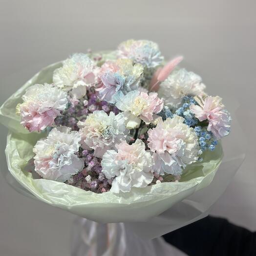 🌸 радужный диантус 11шт 🌈