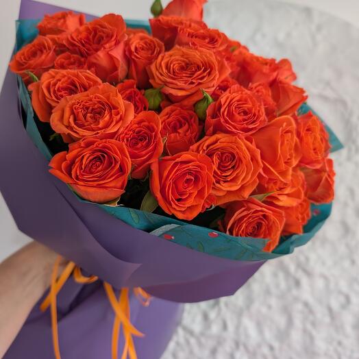 Оранжевые розы