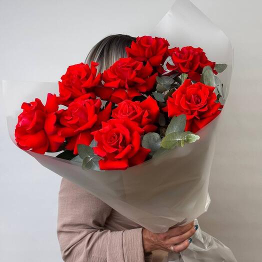 9 французких роз