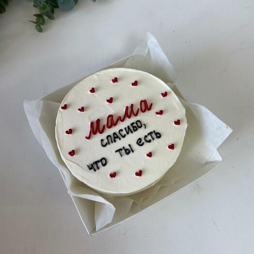 Бенто торт для любимой мамы