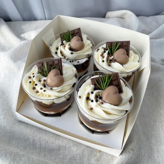 Трайфлы шоколадная четверка