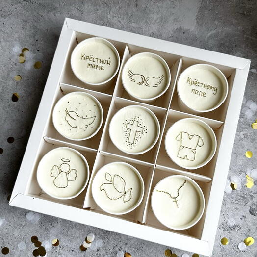 Набор десертов в стакане cake to go mini с вашим дизайном