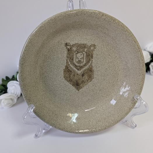 Медвежья тарелка