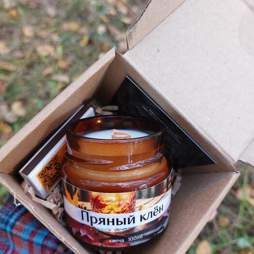 Аромасвеча «Пряный клён»