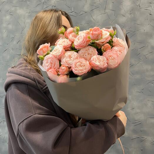 Кустовые розы пионовидные розы