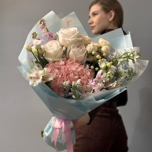 Букет «Голубая лагуна»