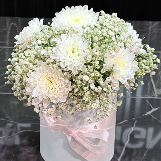 Коробочка с цветами