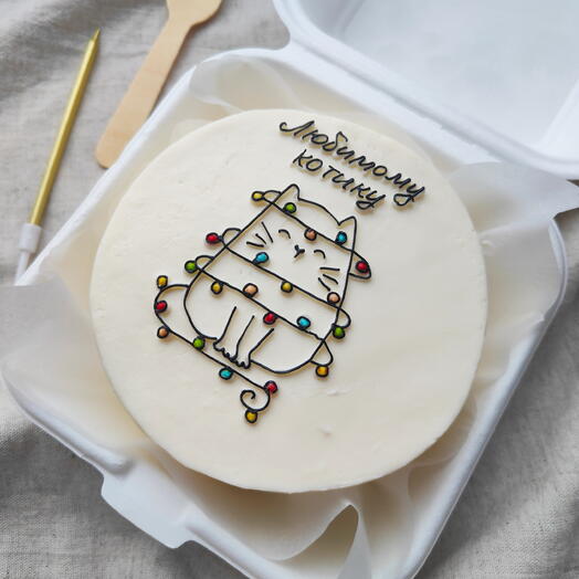 Бенто торт любимому котику