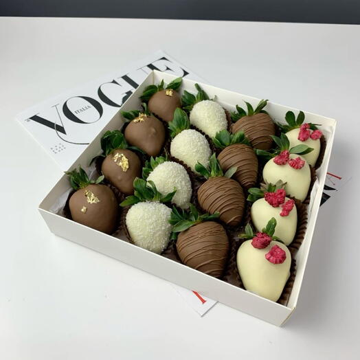 Клубника в шоколаде 20🍓