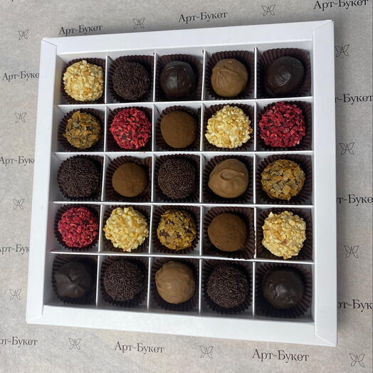 Набор конфет ручной работы «трюфель» 25 шт