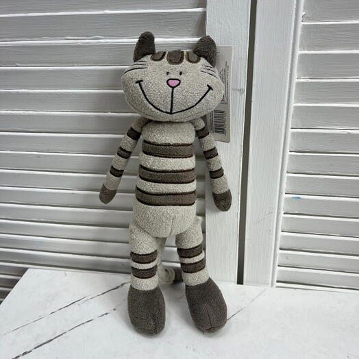 «Кот Полосатик» Мягкая игрушка , 33 см