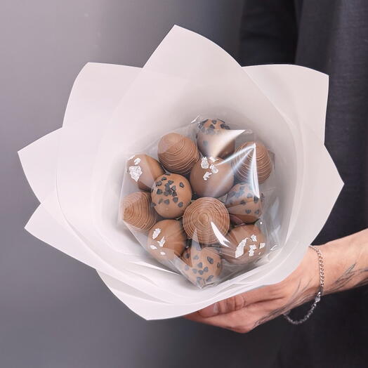 Клубника в шоколаде букет «choco shot»