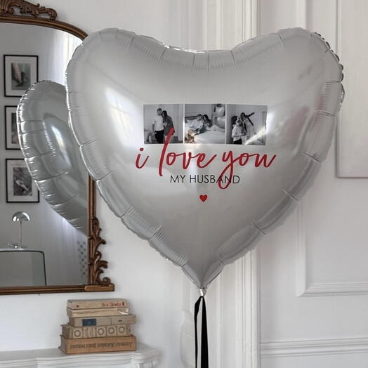 «I love you, my husband»