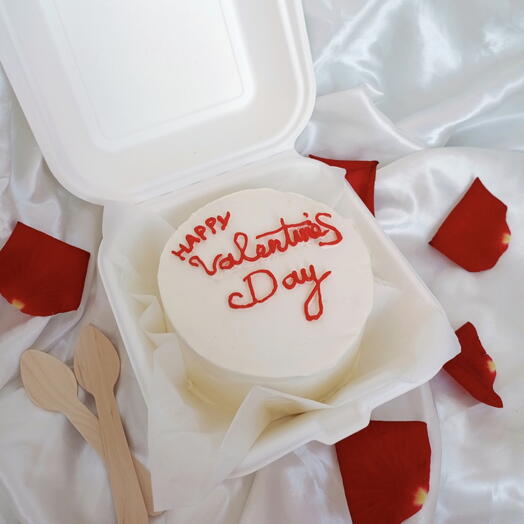 Бенто торт "Happy Valentines day "