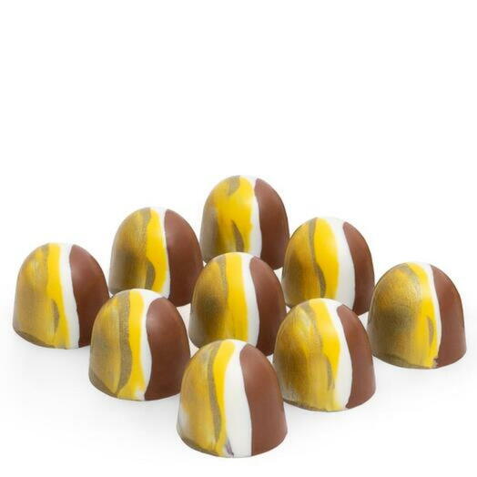 Коробка с конфетами «Солёная карамель» 9шт, Кантата