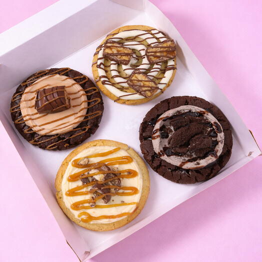 Набор Крамбл кукис: Буэно, Сникерс, Твикс, Орео