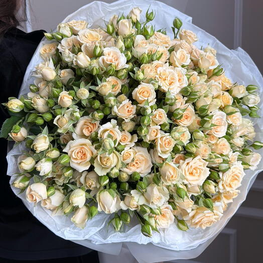 Шикарные кустовые розы