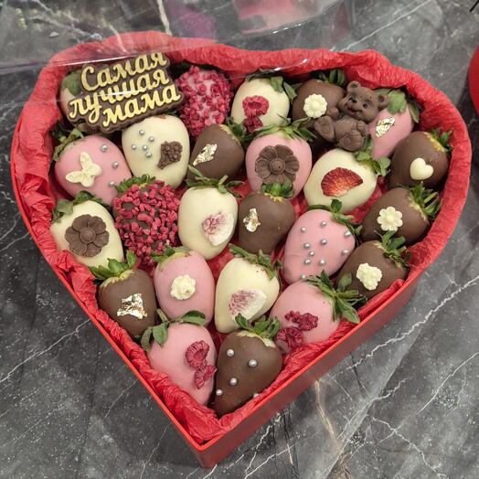 Клубника в шоколаде для мамы 💖
