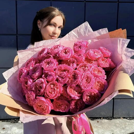 Букет шикарных пионов😍🩷