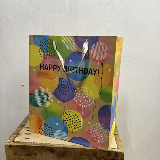 Подарочный пакет «Happy birthday!»