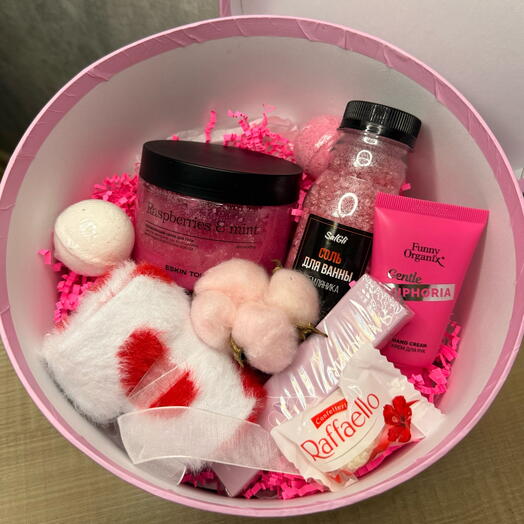 Подарочный набор «розовое расслабление»
