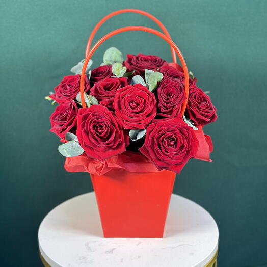 Сумочка из роз 🌹