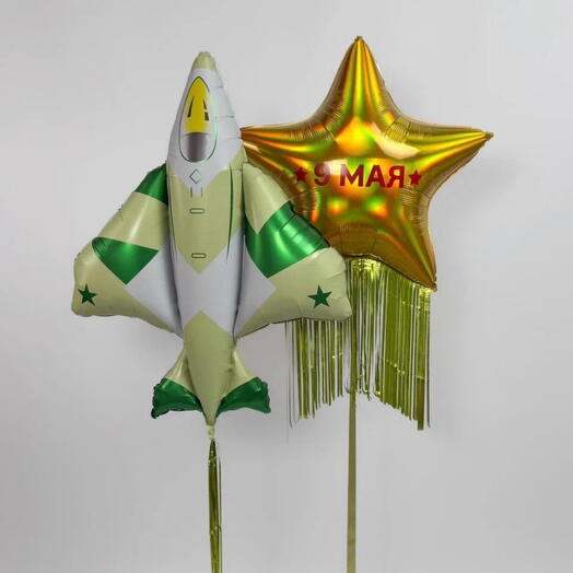Шары к 9 мая