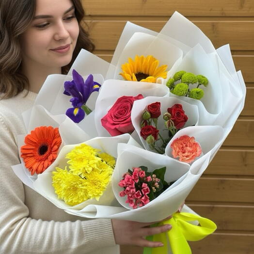 Букет 💐 Дофаминовый 💐мини