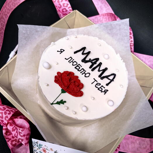 Бенто-торт "Мама, я люблю тебя"