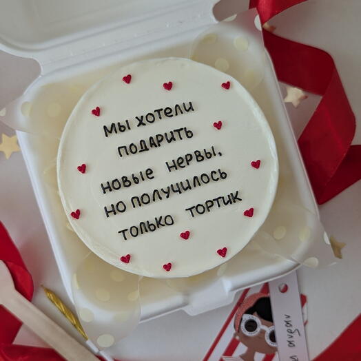 Бенто торт Новые нервы