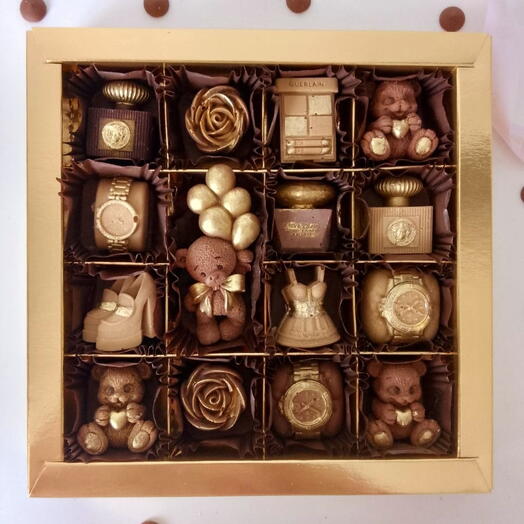 Подарочный набор конфеты ручнoй работы из бельгийского шоколада