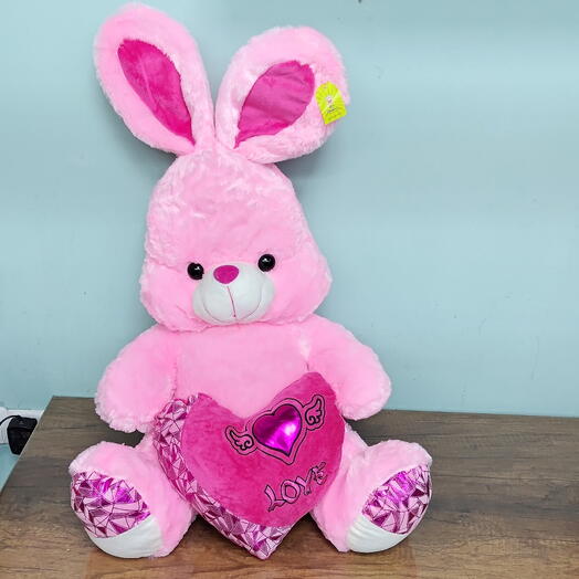Pink Rabbit 90cm