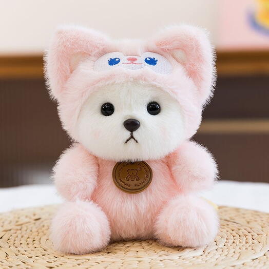 Pink Bunny Bear