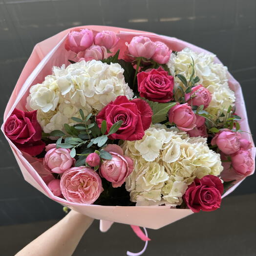 Букет 💐 РОЗОВЫЙ