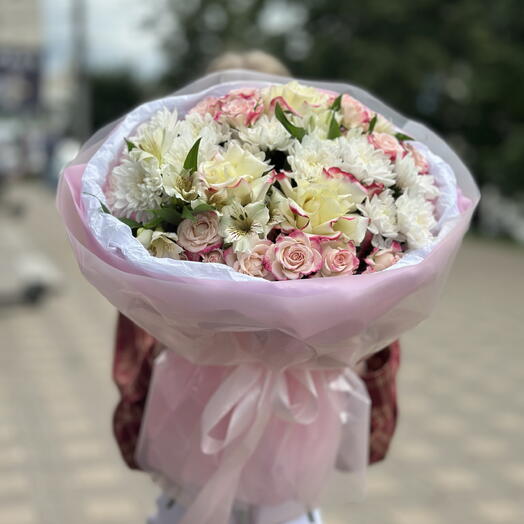 Сборный букет 💓🎀
