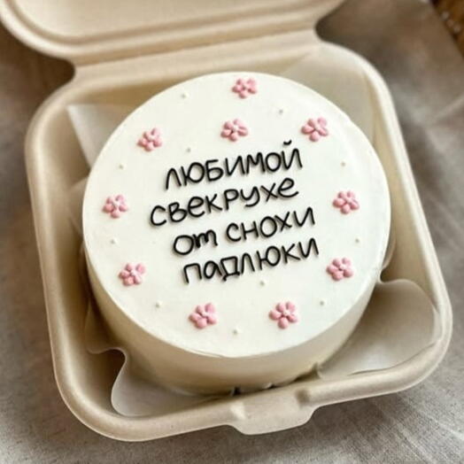 Бенто торт на день рождение свекрови