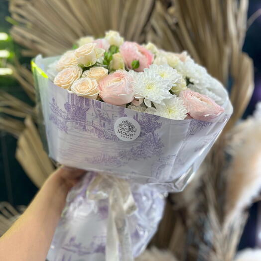 Букет «Воздушная нежность» 🤍🌸