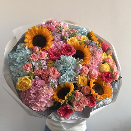 Дофаминовый с подсолнухами