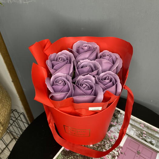 Ароматная композиция 💕с мыльными розами