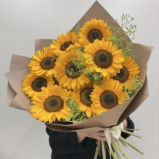 Крупные подсолнухи 🌻