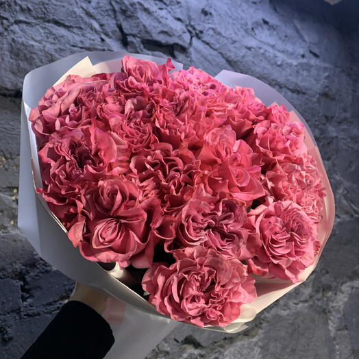 Букет из роз кантри блюз💕