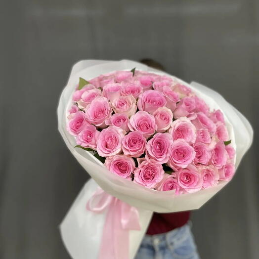 Монобукет из 51 розы